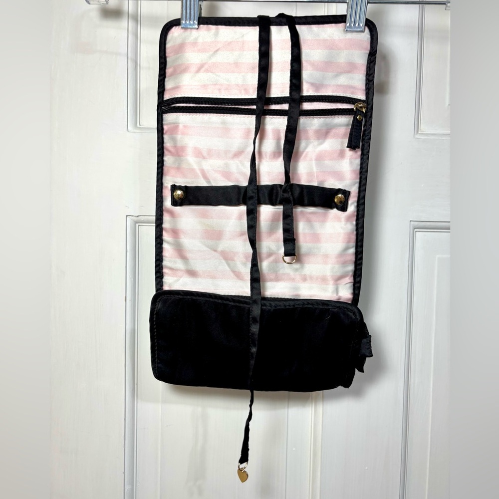 Victoria's Secret Black Travel Jewelry Organizer